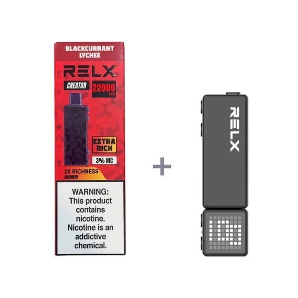 RELX Creator 22000口悅刻積木一次性拋棄式電子煙 | 台灣現貨